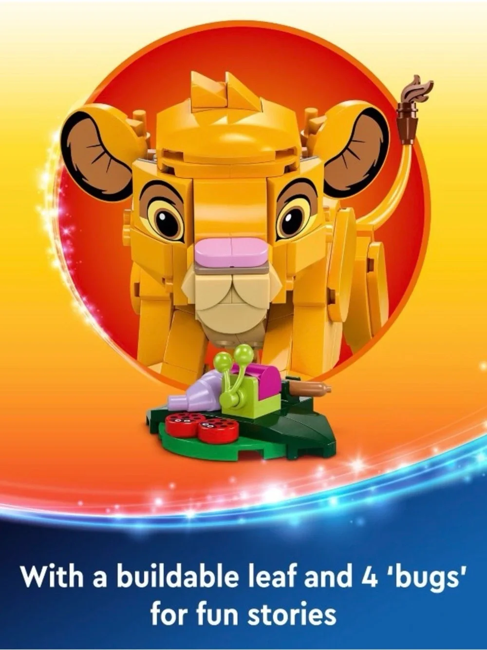 Disney Lego Simba the Lion King Club Lego Set